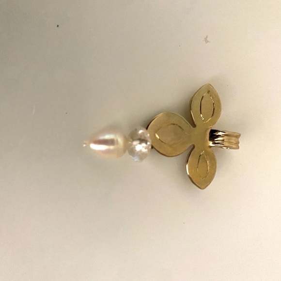 Fleur de Lis Genuine Opal Drop Pendant Hand Crafted by Charles Pickerny 1997 - Picture 8 of 9